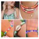 thumbnail image 2 of Toystoory 6000 unids/set de cuentas de arcilla polimérica, reutilizable de repuesto, joyería, collar, colgante, fabricación de pendientes, Artesanía Toystoory HA065893-00, 2 of 6