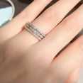 thumbnail image 4 of K-KED Women Elegant Delicate Jewelry Cubic Zircon 925 Silver Filled Ring Wedding Gifts Sz 6-10-10, 4 of 6