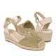 thumbnail image 1 of CUÑAS DAMA STYLO 2511046 TEXTIL ORO, 1 of 4