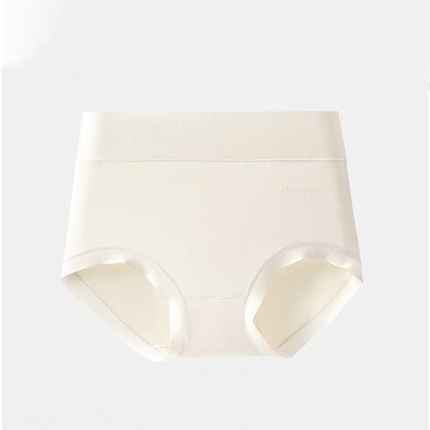 Puntoco Ropa interior breve para mujer Ropa interior sin costuras para mujer Ropa interior fina de cintura alta
