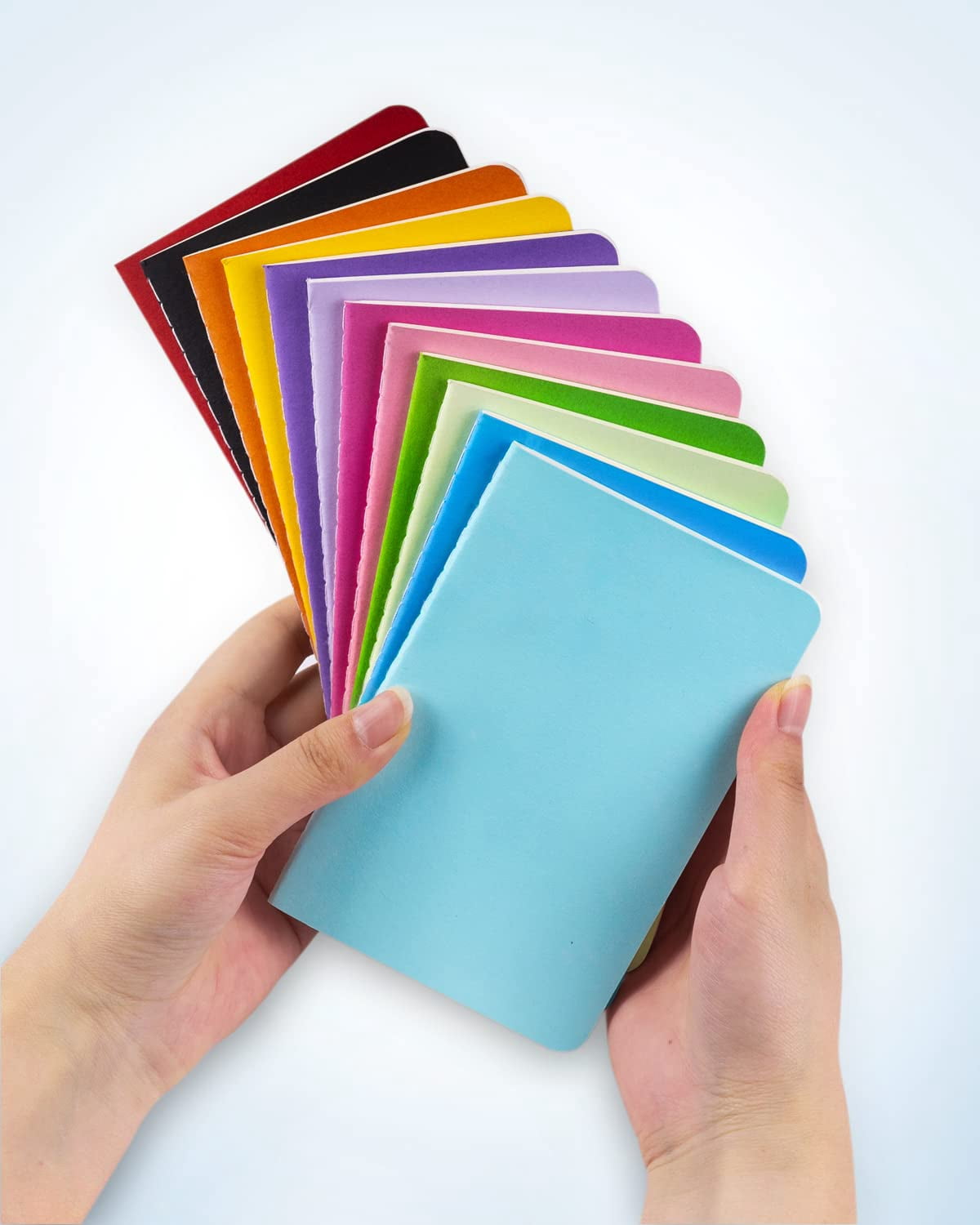 Small Blank Notepads Bulk 36 Pack Mini Pocket Notebooks Journal Set Colorful Cover For 3.5 X 5.5 Inches  30 Sheets/60 Pages