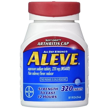 Aleve Soft Grip Arthritis Cap - 320 Tablets