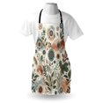 thumbnail image 4 of Floral Eucalyptus Apron, Tender Minimal Flowers in Pastel Color Palette Botanical Garden, Unisex Kitchen Bib with Adjustable Neck for Cooking Gardening, Adult Size, Pale Rose Slate Blue, by Ambesonne, 4 of 4