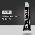 1Pcs Glass Glue Polymer Metal Sealant Fix Quick Drying Glue Clear Can