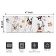 thumbnail image 5 of Halloween Dogs in Ghost Costumes Door Rugs,Washable Non Slip Door Mats Indoor,Decorative Door Mats,Entry Mat Indoor for Entrance,Bedroom,Kitchen,Bathroom,16"x47", 5 of 6
