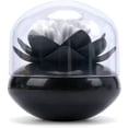 thumbnail image 1 of Soporte para bastoncillos de algodón Bastoncillo de algodón Pequeño QTips Caja Contenedor para palillos de dientes Flor Decoración para el baño-Negro BANYUO  Electrónica, 1 of 7
