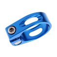 thumbnail image 2 of Sywqhk 31,8 mm aleación de aluminio MTB bicicleta bicicleta ciclismo sillín asiento poste abrazadera azul Sywqhk Alta Calidad, 2 of 5