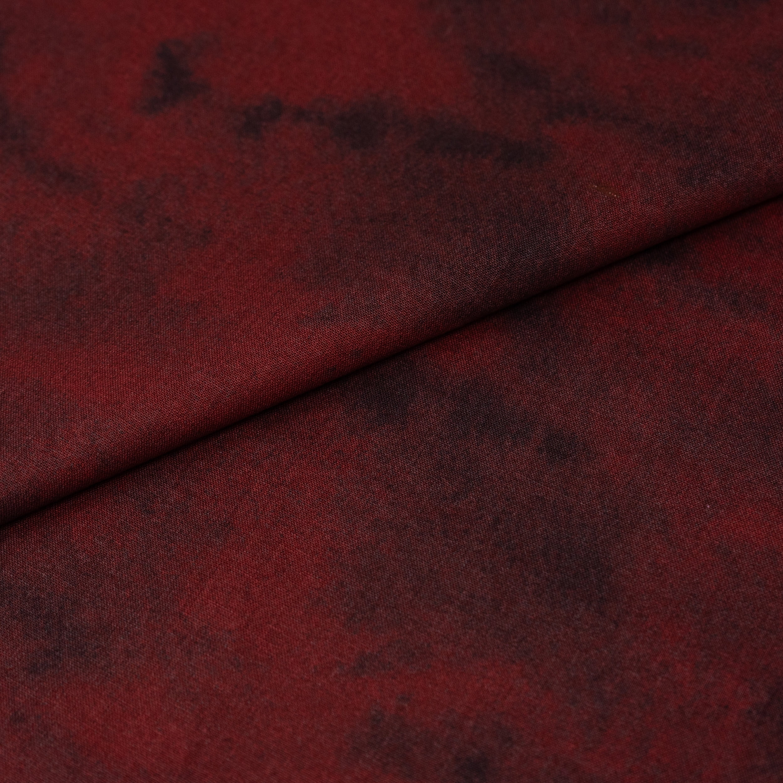Singer Print Fabric, 100% Premium Cotton, Christmas Tone On Tone Dark Red, 3 Yards