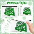 thumbnail image 2 of Bolsa de maquillaje Cosblank Cheer Teams Canvas, 20 unidades, color verde, 2 of 6