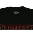 thumbnail image 3 of Stranger Things Men's Spray Paint Outline Title Logo Big & Tall T-Shirt, 3 of 5