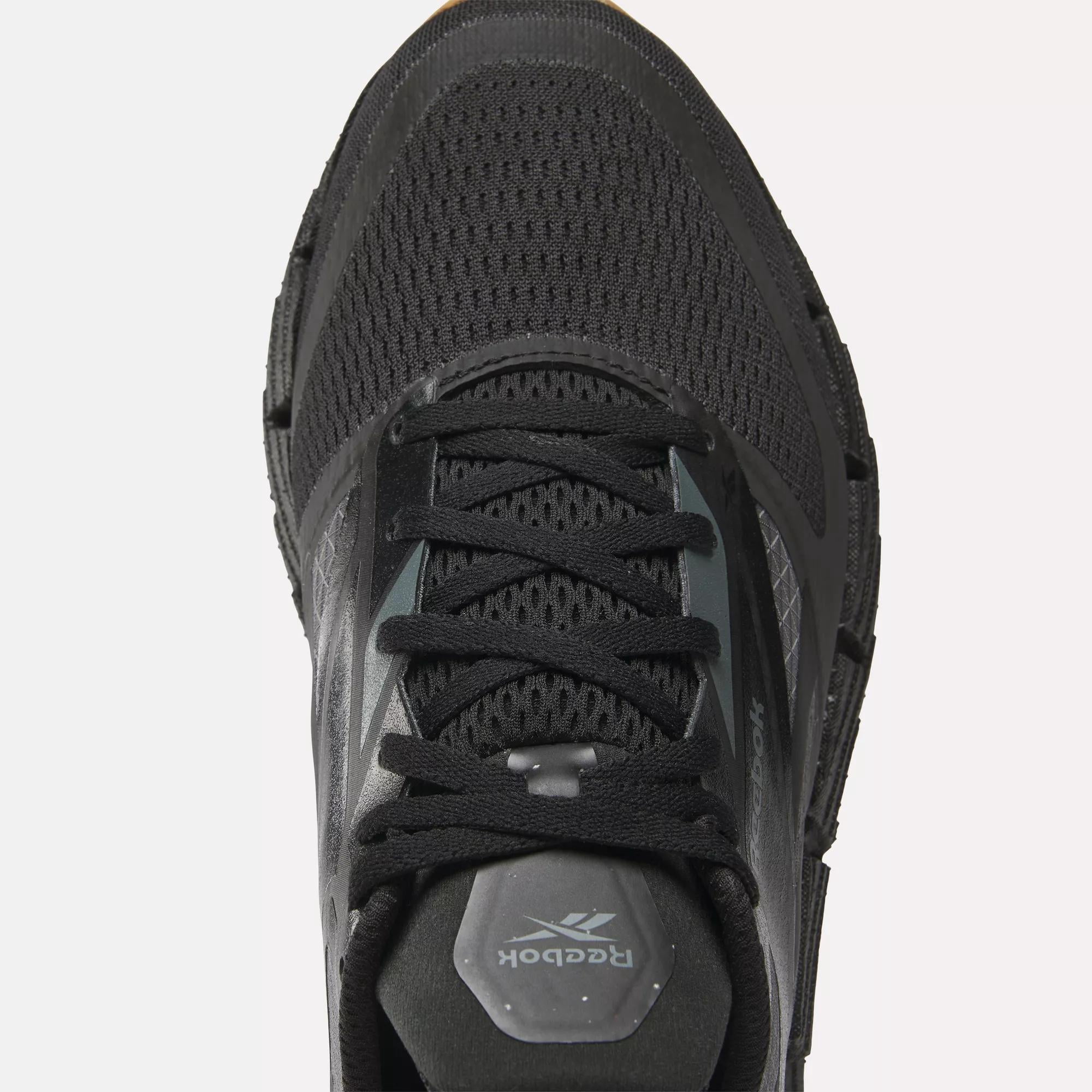 Reebok FloatZig 1 Black Running Shoe with Gum Outsole Mens Size 7 Reebok FloatZig 1  main image 4