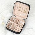 thumbnail image 2 of LAICAIW Travel Jewelry Case Small Jewelry Box Jewelry Organizer Storage Case Portable PU Leather Mini Jewelry Travel Case for Girls Womens Earring, Necklace, Rings,Bracelets, 2 of 7