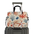 thumbnail image 2 of FORMRS 16" Laptop Bag Carrying Sleeve Case with Handle Travel Shoulder Briefcase, Blue Starfish, 2 of 8