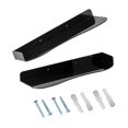 thumbnail image 3 of Estante de pared para zapatos de acrílico, compacto y con tornillos para aficionados al deporte. Negro, 3 of 9