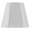 thumbnail image 1 of Cal Lighting SH-8101-21-WH 21 in. Vertical Piped Basic Coolie Shade, White, 1 of 2