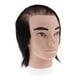 thumbnail image 1 of Cabeza de Maniquí Peluca de Salón de Cabello Cabeza de Práctica de Entrenamiento de Tejido - Negro b Calvo, 1 of 7