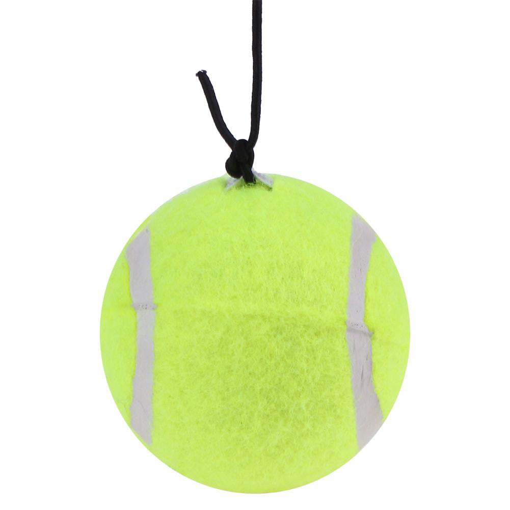 High Elasticity Self-Study Woolen Training Tennis Ball w/ Detachable String 