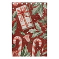 thumbnail image 4 of Christmas Candy Canes Gifts Black Out Curtains 72 Inch Length Curtains for Sliding Glass Doors Bedroom Living Room 2 Pack, 4 of 6