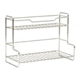 thumbnail image 4 of serony Kitchen Storage Rack Space Saving Multipurpose for Black Restaurant Household Desk Silver 27.5x13x20cm, 4 of 6