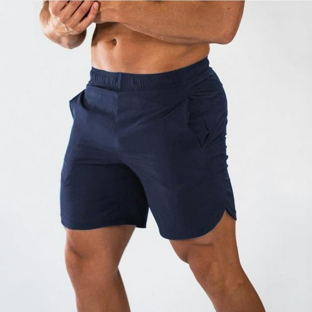 Pantalones largos de moda para hombre, cintura elástica, cinturón de playa, pantalones cortos deportivos casuales para hombre