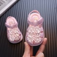 thumbnail image 4 of Duqingm Girls Platform Sandals Girls Sandals Fashion Bow Summer Shoes for Toddler/Little Kid Pink,4, 4 of 7