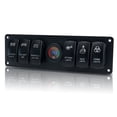 thumbnail image 1 of Riwesomey Interruptor de conversión 6 Pantalla de visualización Interruptores de control inteligentes Panel de luz Partes interiores Barcos Accesorios para vehículos recreativos, 1 of 6