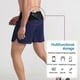 thumbnail image 4 of Marathon Running Shorts Men 2 In 1 Quick Dry Workout Training Fitness Jogging Multi-Pocket Man Gym Sport Shorts with Waist Pouch, 4 of 5