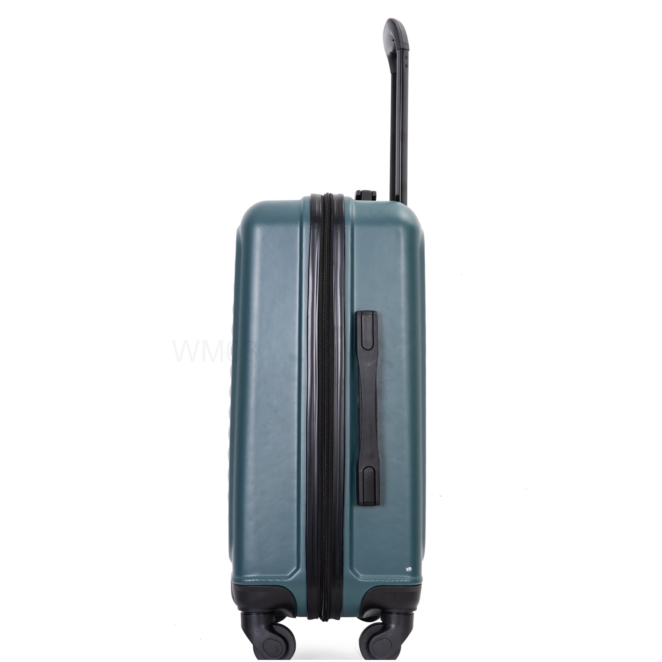 CHAMPFLAG 20" Lightweight Hardside Carry On Luggage Green, ABS Expandable Spinner Suitcase with TSA Lock and Wheels