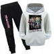 thumbnail image 3 of Nueva sudadera con capucha Monster High Boutique, ropa para correr para niños, sudadera con capucha y pantalones, conjunto de 2 piezas, ropa deportiva para niñas pequeñas, 3 of 5