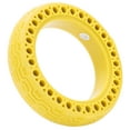 thumbnail image 4 of Neumáticos sólidos huecos para patinete eléctrico 8,5x2,0, neumático antideslizante antipinchazos para Xiaomi M365, color amarillo, 4 of 10