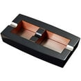 thumbnail image 1 of Visol VASH724 Cendrier Allongé en Fibre de Carbone avec Repose-Cigares Réglable, 1 of 1