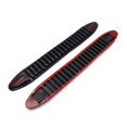 thumbnail image 3 of Unique Bargains 4 Pcs 400 x 50mm Rubber Self Adhesive Car Bumper Guard Protector Sticker Strip, 3 of 6