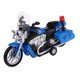 thumbnail image 2 of Juguete de Vehículos de Simulación Modelo de Motocicleta de Patrulla tirarere Hacia Atrás con para , Azul, x 10cm Yotijar Juego de motos, 2 of 10