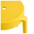 thumbnail image 4 of 6 Pack Stackable Classroom Stools Plastic Stools Nesting StoolsRound Stools Indoor Outdoor Flexible Seating Decorative Stools Chairs for Home Office School Classroom Mustard as Pic, 4 of 6