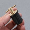 thumbnail image 3 of OUNONA Kayak Drain Plug Set Boat Scupper Stopper For Dinghy Canoe Accessories Easy To Install Design Black, 3 of 4