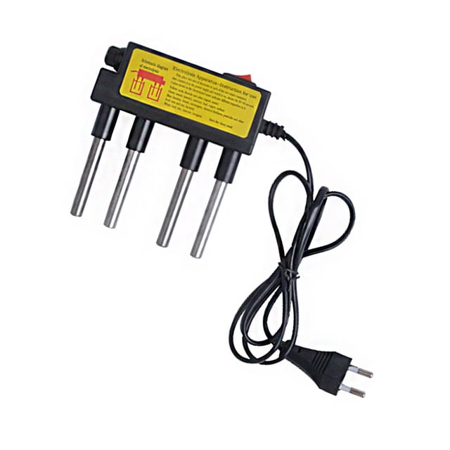 Riwesomey Electrolizador doméstico de agua Premium de 220V, varilla de electrodo de prueba, nivel de pureza de electrólisis, campo de prueba de piscina Artesanía Riwesomey TO006470-00