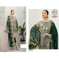 thumbnail image 3 of Indian Designer Salwar Kameez Suits Pakistani Sewn Trouser Pant Dress ( Green, 3XL - 48 ), 3 of 4
