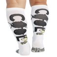 thumbnail image 3 of Printsupport Women 12 mmHg Support Socks  Regular  Pineapple Toss, 3 of 7