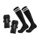 thumbnail image 3 of Soccer Shin Guards Swines con calcetines de fútbol Ligeros para todas las edades Equipo de fútbol Gear de protección de amortiguación Negro L, 3 of 8