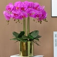 thumbnail image 5 of CoreLiving Real Touch Faux Orchid 1-Piece Branch Artificial Purple Butterfly Orchid Flower for Wedding Arch Home Decor Hotel Lobby and Office Desk Decoration, 5 of 6