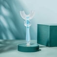 thumbnail image 1 of Kids Toothbrushes U Shaped, 3 PCS Replaceable Silicone Food Grade Brush Heads To, 1 of 5
