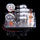 thumbnail image 2 of Motor Térmico De Doble-cilindro Combustión Externa Conversión De Energía Térmica A Trabajo Mecánico Suministro De Laboratorio Baoblaze Stirling Engine, 2 of 8