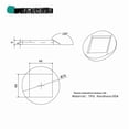 thumbnail image 2 of Coussins Antidérapants Robustes avec Équilibre Réglable et Absorption des Chocs - Prise Sécurisée, Protection de Position Fixe pour Usage Industriel/commercial (MS, MD Series - M50, Lot de 6), 2 of 4
