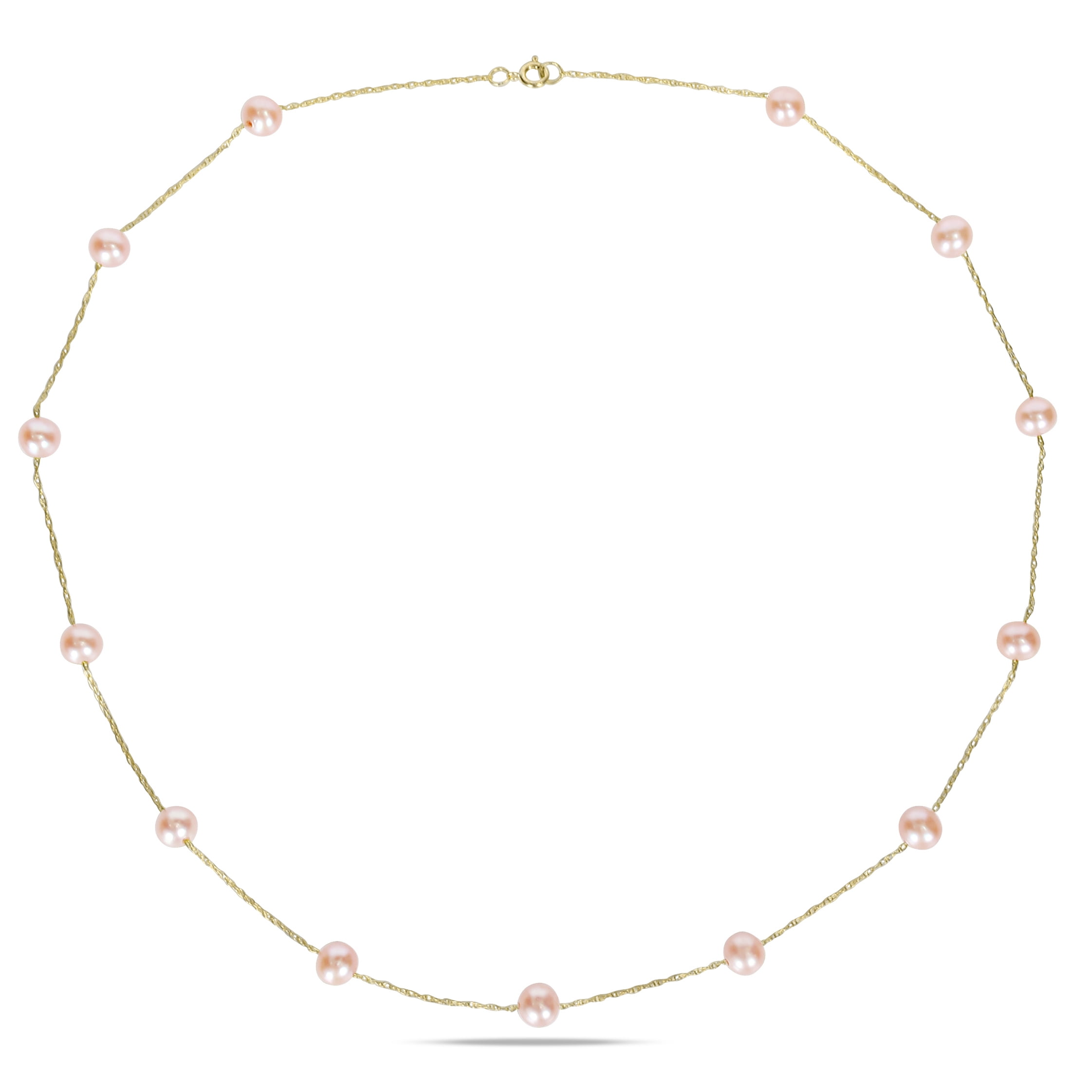 Everly Women's Cultured Pearl 14k Yellow Gold Necklace