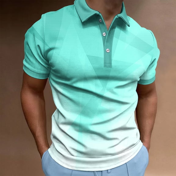 Blczomt Oversized Men Short Sleeve Shirt Summer Green Graphic Tees Big and Tall Men's T-Shirts