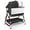 Black-New, variant on 4 in 1 Baby Bassinet Bedside Sleeper W/ Wheels,Mosquito Net,7 Heights Adjustable,Mattress,Storage Basket,Breathable Mesh Crib for Newborn Infant,White