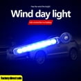 thumbnail image 2 of Daytime Running Lights LED Wind Car Lights Wind Powered Daytime Running Lights with 8 High-Brightness LEDs and 8-Blade Turbine for Cars Trucks SUVs Motorcycles,Blue(1PCS) JASKFLY, 2 of 9