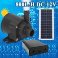 thumbnail image 3 of Solar Submersible Pump,  Circulation Solar Powered Water Pump 10W 12V Easy Installation  for Farmland Irrigation, 3 of 7