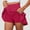 Hot Pink, variant on ZZwxWA Pleated Tennis Skirts for Women High Waisted Golf Yoga Shorts Belly Control Skirts with Shorts Pockets Lightweight Pure Color