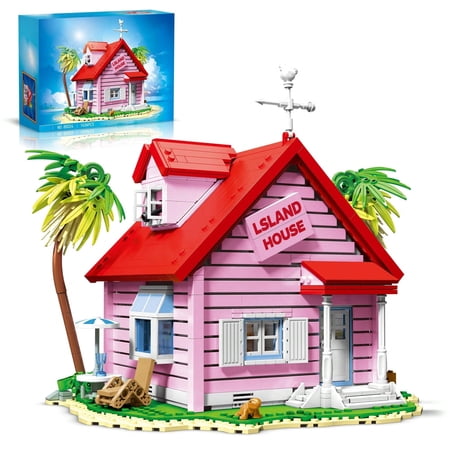 YOUEEFY Creative Construction Block Set Island Cottage 1434 Pieces for Teens and Adults 14+